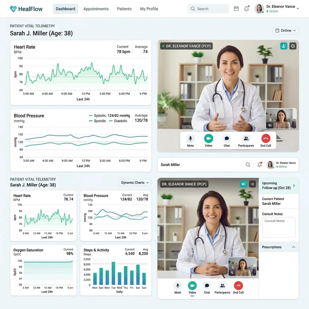 Nexus Health App Case Study Full Banner - Warsi WebWorks